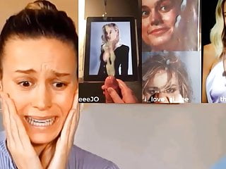 Woman Reacts To Penis - Brie Larson CFNM Compilation Porn
